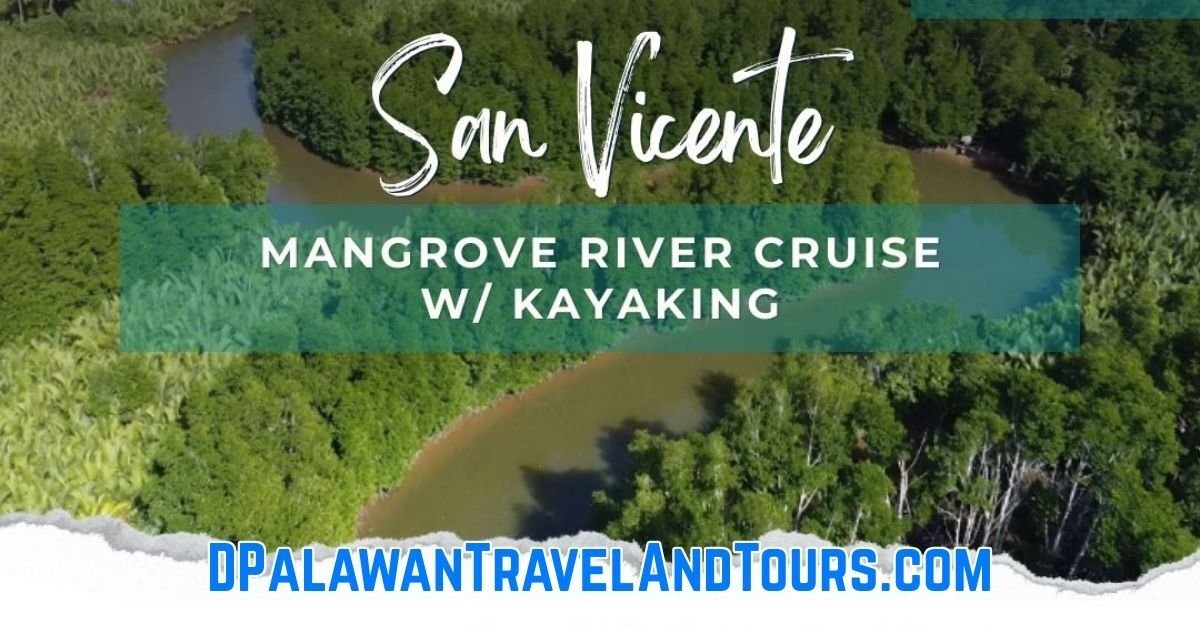 Mangrove River Cruise with Kayaking Long Beach San Vicente Palawan Philippines